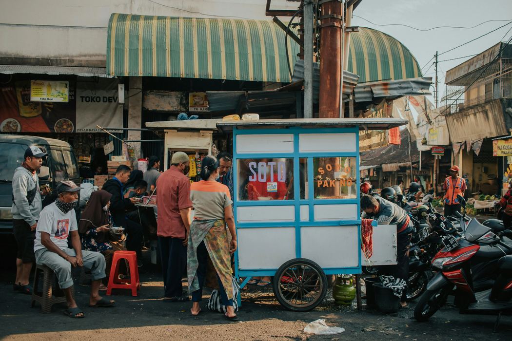 Soto Pak No Straßenstand
